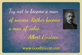 TOP ALBERT EINSTEIN QUOTES » Good and Great via Relatably.com