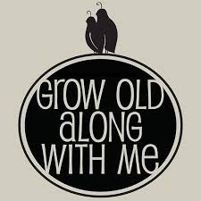 Grow old with me, my darling love. #romance #quotes #birds #quail ... via Relatably.com