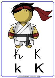 Resultado de imagen de letra k