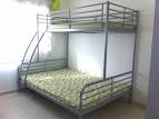Wooden bunk beds with mattresses Abu Dhabi