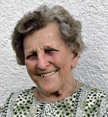 Olga Gebhard, geborene Vollmer, feiert heute in Gresgen den 90.