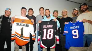 Sabres Welcome Adam Sandler, Embrace "Happy Gilmore" Spirit