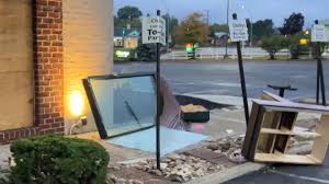 TikTok Podcast Jokes About Columbus Car-Into-Building Crashes