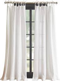 DKNY Pure Set of 2 Tie Tab Cotton Gauze Curtain Panels | Nordstrom
