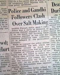 Image result for salt satyagraha (salt march)