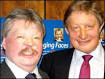 Simon Weston is a patron of the charity founded by James Partridge - _41229554_westonandpartridge203