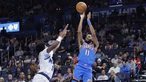 Thunder’s Kenrich Williams reacts to Isaiah Joe’s epic poster on Paolo Banchero