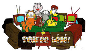 Résultat de recherche d'images pour "gifs images garfield bonne soirée"