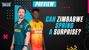 Buoyant Zimbabwe plot massive upset against depleted Australia