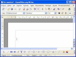 Open office write