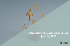 Current ARM mortgage rates report for July 29, 2026