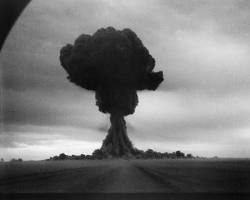 Image of Soviet nuclear bomb test