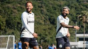 Neymar e Gabigol não são relacionados para jogo do Santos na Sul-Americana