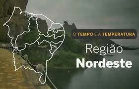 O TEMPO E A TEMPERATURA: Nordeste mantém chuva isolada no litoral nesta segunda-feira (21)
