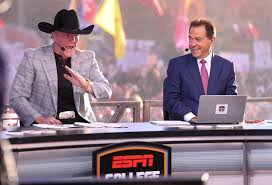 Texas fan celebrates winning the College GameDay $1.2 million kicking contest