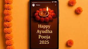 Ayudha Pooja 2025 status videos and Tamil WhatsApp clips
