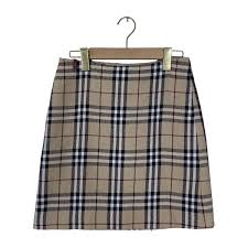 Burberry Burberry London Pencil Type Plaid Mini Skirt | Grailed