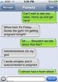 Disastrous Texts Of Couples Fighting-#11 Boom! Pregnant ... via Relatably.com