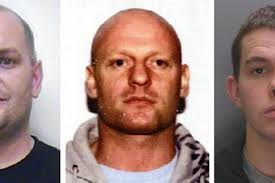 They include Mark McKenna, 41, from Liverpool, who absconded from Sudbury open prison in Derbyshire in 2008 while serving a 15-year sentence for ... - mark-mckenna-mark-fitzgibbon-and-paul-finnigan-pic-pa-729928277