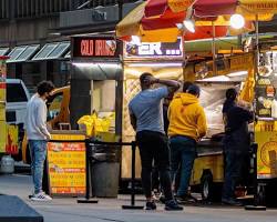 Image of Halal Guys in NYC