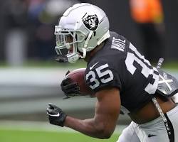 Image of Zamir White, Las Vegas Raiders