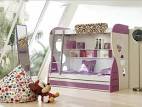 Idee deco pour chambre de petite fille lit mezzanine