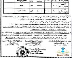 صورة امتحان اللغة العربية والخط والإملاء للصف الثاني الثانوي