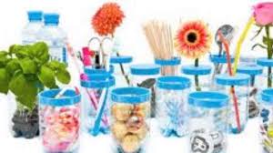 Resultado de imagen para reciclaje con botellas de plastico