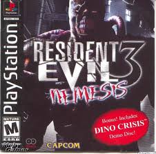 Resultado de imagen de resident evil 3 ntsc cover