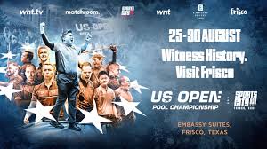 Copa Mundial de Pool: El US Open Pool Championship se traslada a Frisco, Texas, para su 49.ª edición