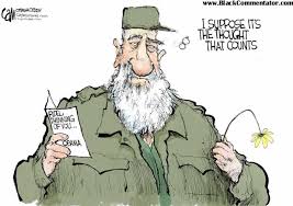 Image result for CASTRO CARTOON