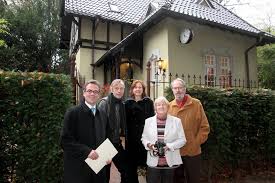 ... Birgit Schlechter, Professor Hans-Joachim Albrecht und Gerda Schnell.