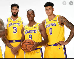 Image of Los Angeles Lakers basketball team