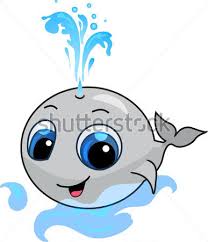 Resultado de imagen de ballena dibujo animado