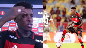 Vitão faz promessa à torcida do Flamengo após derrota para o Fluminense