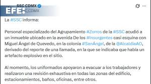 Desalojan sede del Poder Judicial en Ciudad de México por falsa amenaza de bomba