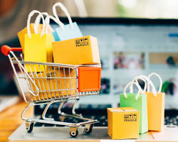 صورة online shopping