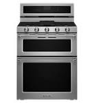 Kitchenaid dual fuel double oven range