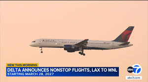 new delta flights to philippines Picture