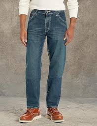 Bulwark FR Men's Straight Fit Jean with Stretch, Sanded Denim, 30W x 30L at Amazon Men's Clothing store