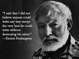 23 Essential Quotes from Ernest Hemingway About Writing via Relatably.com