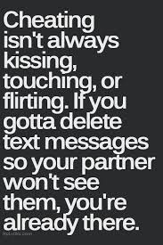 Deleting Texts on Pinterest | Emotional Cheating, Sneaky People ... via Relatably.com