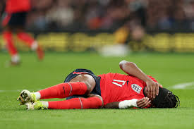 Noni Madueke injury forces early substitution against Uruguay and concern for Arsenal