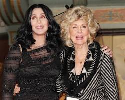 Image of Cher with her mother, Georgia Holt