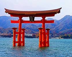 厳島神社 大鳥居の画像