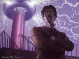 Resultado de imagen para nikola tesla fan art