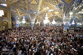 Image result for ‫بیانات در اجتماع زائران و مجاوران حرم مطهر رضوی‬‎