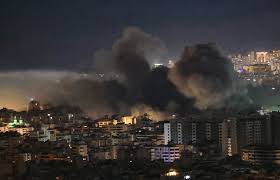Officer seriously wounded in Lebanon as strikes pound Hezbollah bastion near Beirut