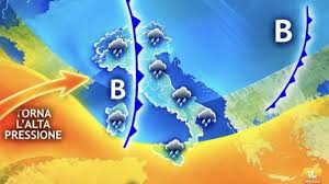 Meteo 2026 storm front bringing heavy rain and traffic disruption to Genoa, Italy on October 8, 2026