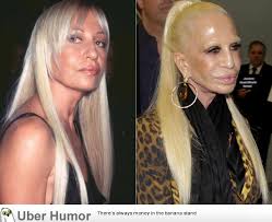 Donatella Versace in 1997 and now | Funny Pictures, Quotes, Pics ... via Relatably.com